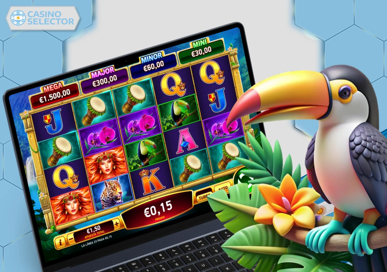 Diseño llamativo y pagos grandes en un slot con mecánicas poco comunes